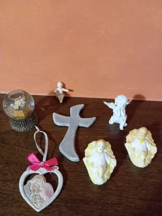 Set 7 Oggetti Natalizi