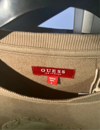 Felpa Guess Los Angeles Beige