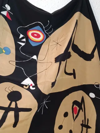 Pañuelo 100 % SEDA MIRÓ NUEVO 1990
