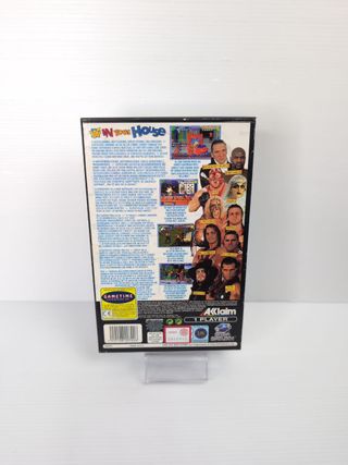 WWF In Your House SEGA Saturn Completo Manuale