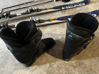 Conjunto Esquí: Esquíes HEAD Botas ROSSIGNOL