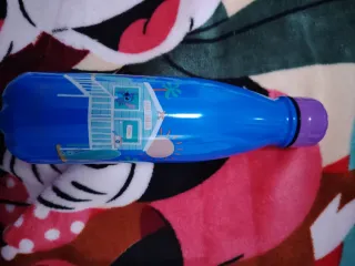 Botella de agua azul de Stitch