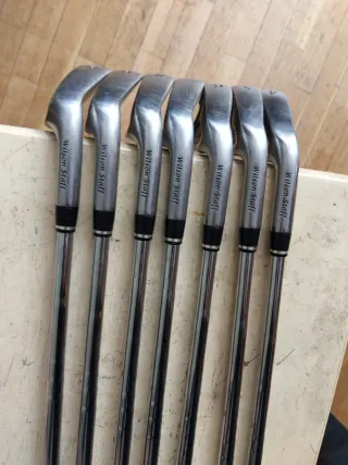 Set de hierros Wilson Ci7 acero regular TX105