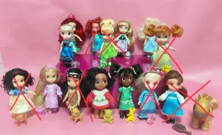 Bambole della collezione Disney Mini Animators