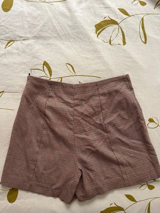 Falda pantalón Mango cuadros