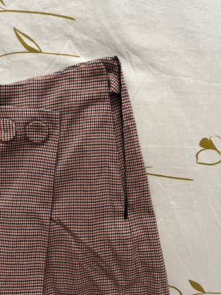 Falda pantalón Mango cuadros