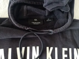 Sudadera Calvin Klein Hombre Negra