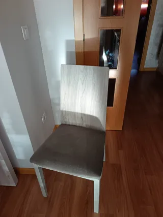 Mesa de salón cristal y madera