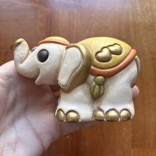 THUN Elefante Indiano Cuori Oro RARO
