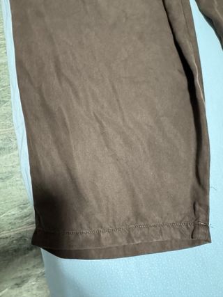 Pantalón ancho marrón chocolate 