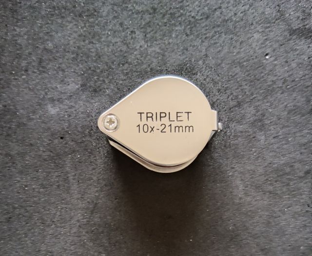 Lente d'ingrandimento TRIPLET 10x-21mm