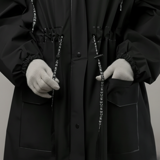 Impermeable, chubasquero con visera. Unisex. Nuevo