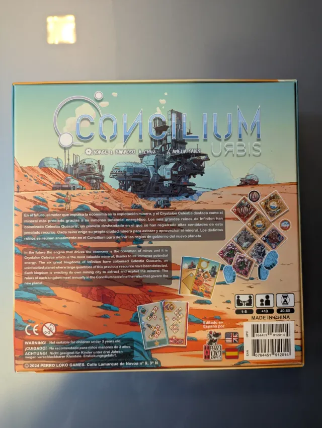 Concilium Urbis - Juego de mesa