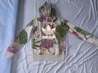 Felpa Adidas con stampa floreale