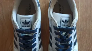 Zapatillas Adidas Superstar Blancas y Azules