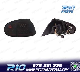 PILOTOS LED VOLKSWAGEN VW GOLF 5 03-08 DINAMICO AHUMADOS