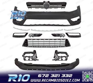 PARAGOLPES DELANTERO VOLKSWAGEN VW GOLF 7 12-17 LOOK R LINE