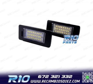 LUCES MATRÍCULA LED AUDI A4 B8 09-14