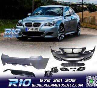 KIT CARROCERIA BMW E60 03-07 LOOK M5 PARAGOLPES DELANTERO +