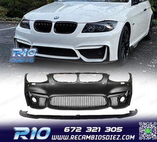 PARAGOLPES DELANTERO BMW E92 E93 06-10 LOOK M4 PDC SRA REJIL