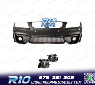PARAGOLPES DELANTERO BMW E90 E91 08-12 LOOK M4 PDC REJILLA N