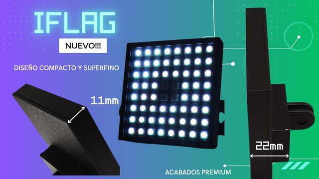 iFlag, Simflag. Para montaje en perfil aluminio