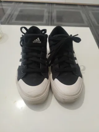 Zapatillas Adidas Negras Plataforma Talla 38