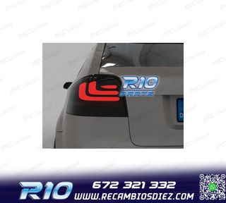 PILOTOS PARA AUDI A3 8P 03-09 CARDNA FULL LED NEGRO AHUMADO