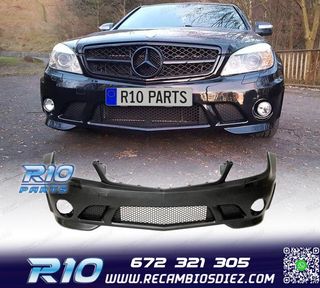 PARAGOLPES DELANTERO MERCEDES W204 07-11 LOOK AMG SRA