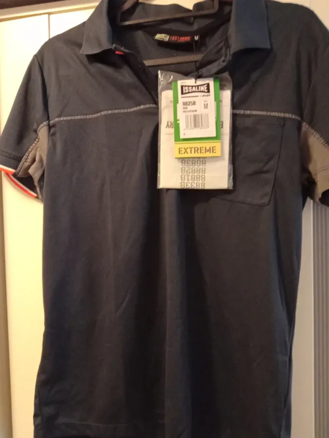 Polo ISSALINE azul talla M