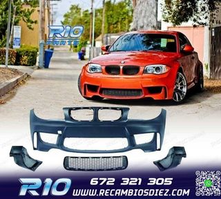 PARAGOLPES DELANTERO BMW E81 E87 E82 04-12 LOOK EVO1