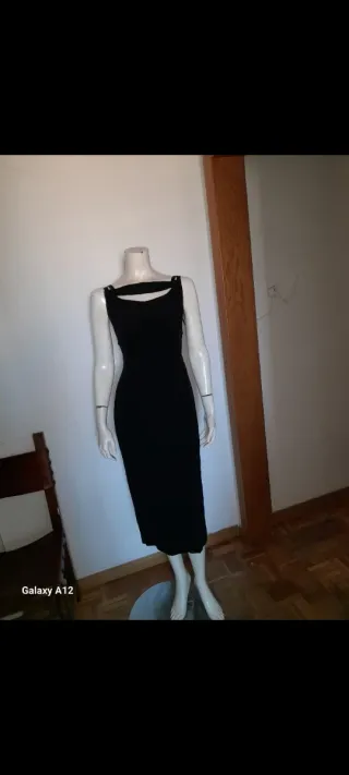 Vestido Negro Roberto Verino