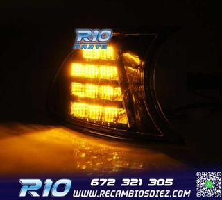 INTERMITENTES FRONTALES BMW E46 BERLINA 98-01 LED AHUMADOS