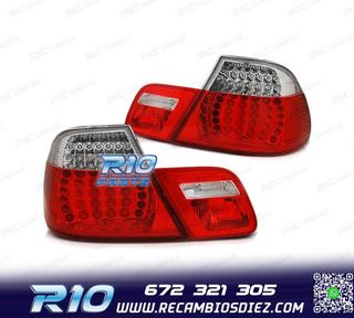 PILOTOS BMW E46 COUPE 99-03 LED INTERMITENTE DINAMICO ROJO C