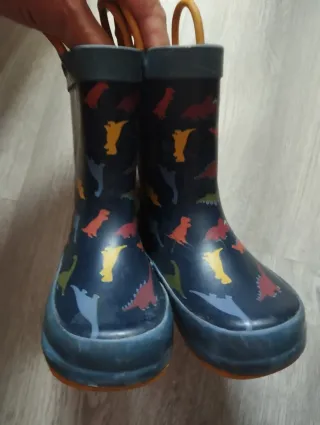 Botas de agua dinosaurios Talla 20