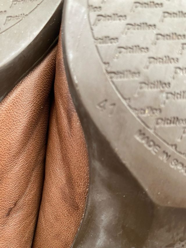 Zapatos Pitillos Talla 41 Marrones