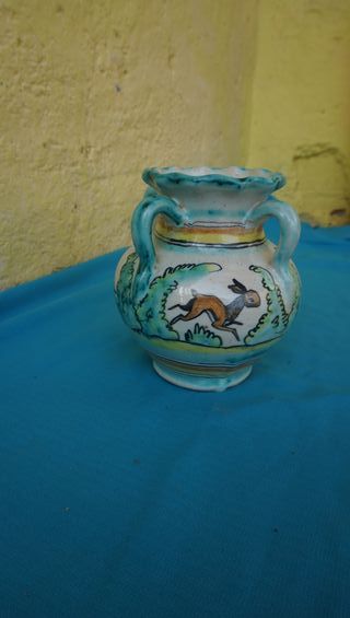  Jarrón Cerámica Del Mazo 16x13cm