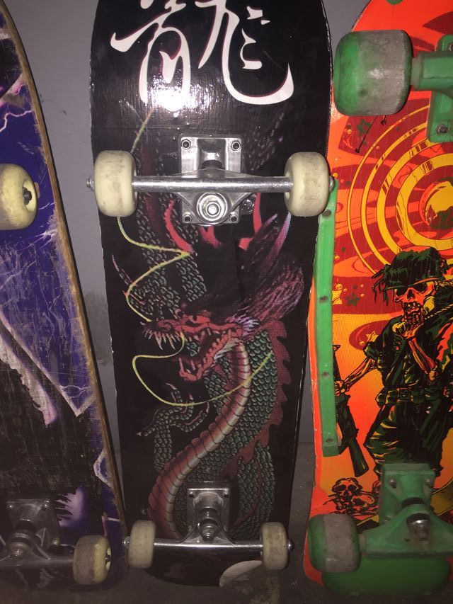 Lote 4 tablas de skate