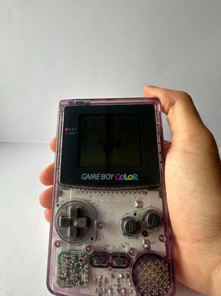 Nintendo Game Boy Color Morado Transparente