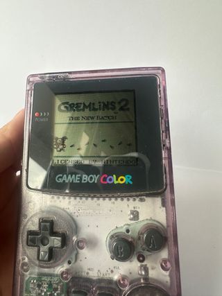 Nintendo Game Boy Color Morado Transparente