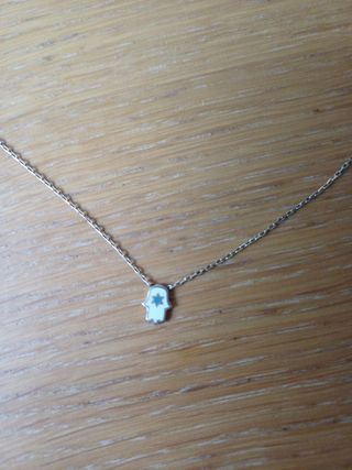Collar Hamsa Mano de Fátima Estrella