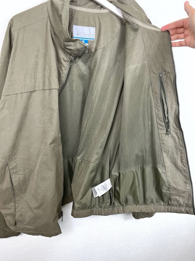 Chaqueta Ligera Columbia Oversize Retro Y2K