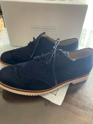 Zapatos niño Maria Catalan azul