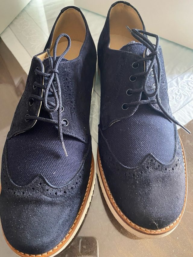 Zapatos niño Maria Catalan azul