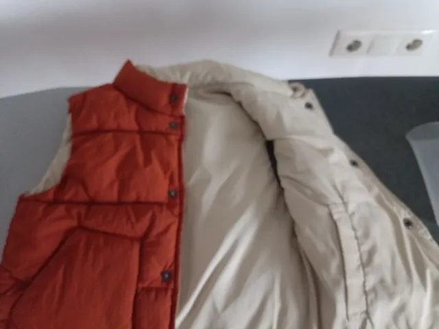 Chaleco reversible niño invierno zara talla 98