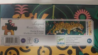 Puzzle 1000 piezas Djeco Leopard