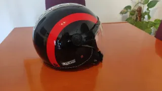 Cascos Sparco Negro y Rojo