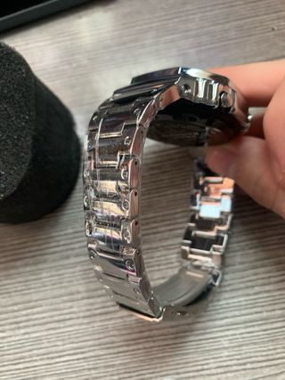 Reloj GShock Metálico Plateado