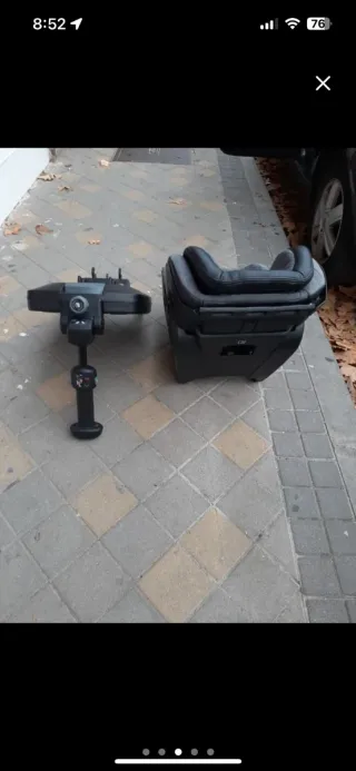 Silla coche bebé a contramarcha