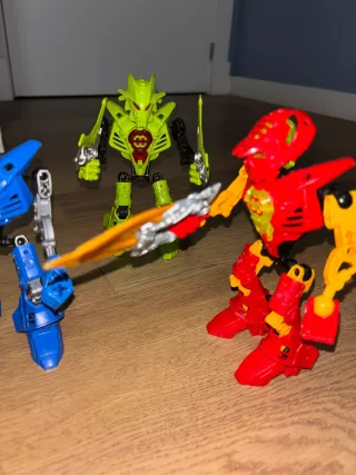 Lote Robots Bionikles Articulados